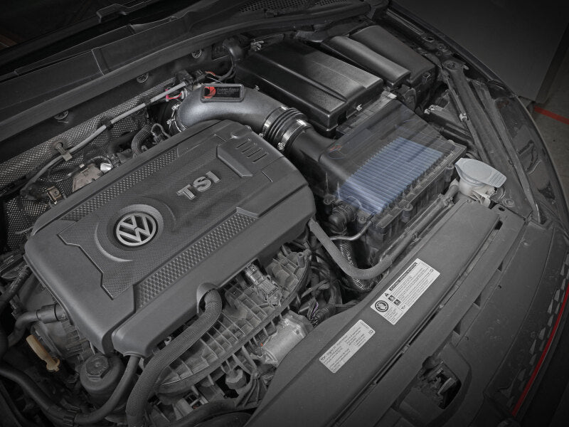 aFe Super Stock Induction System with Pro 5R Filter for Volkswagen GTI and Golf R 2.0L Turbo, Part Number 55-10012R