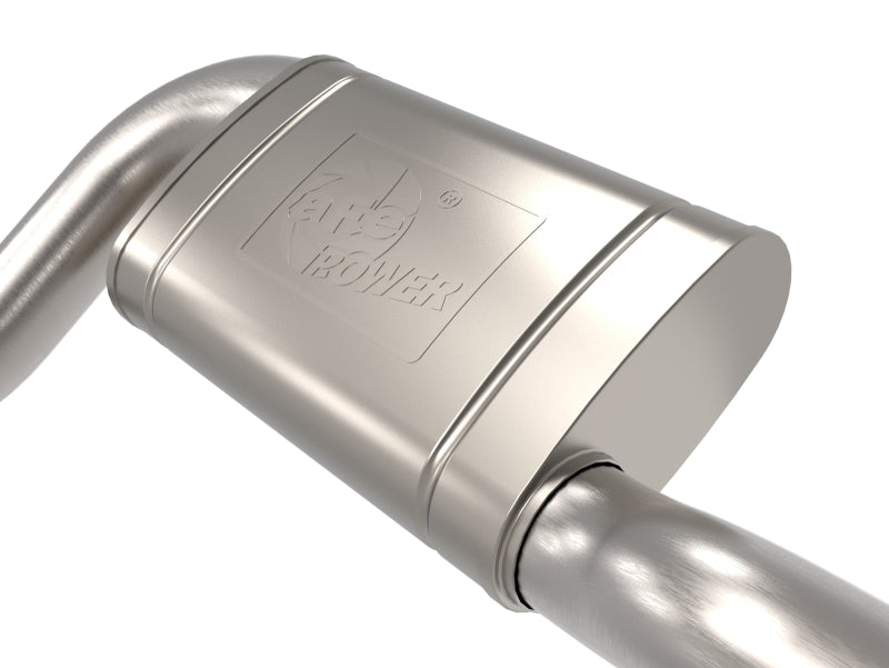 aFe Mach Force-Xp Cat-Back Exhaust System for 2017-2021 Alfa Romeo Giulia 2.0L Turbo, Part 49-36903