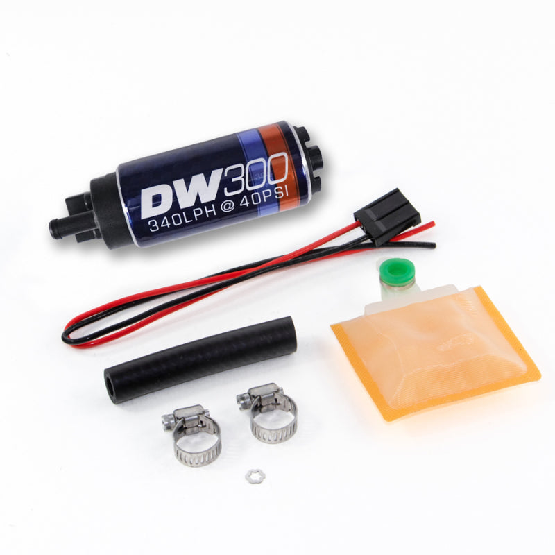 DeatschWerks DW300 340 LPH In-Tank Fuel Pump with Universal Installation Kit – DWK9-301-1000