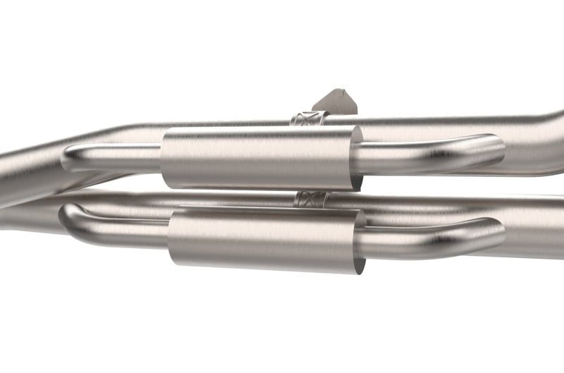 aFe Vulcan Series Cat-Back Exhaust System with Polished Tips for 2024-2026 Ford Ranger Raptor 3.0L V6, Part Number 49-33152-P