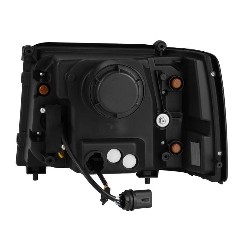 AlphaRex NOVA-Series LED Projector Headlights for 1992–1996 Ford F-Series and Bronco, Alpha Black