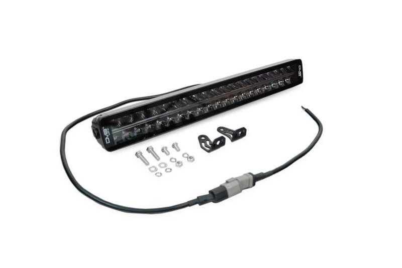 DV8 Offroad Elite Series 20-Inch Halo Dual-Row LED Light Bar with Accent Light, Part Number dveBE20EW200W-H
