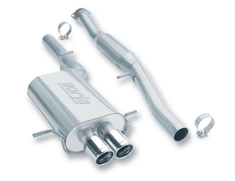 Borla 140053 Touring Cat-Back Exhaust System for 2002-2007 Subaru Impreza WRX and 2004-2007 WRX STI
