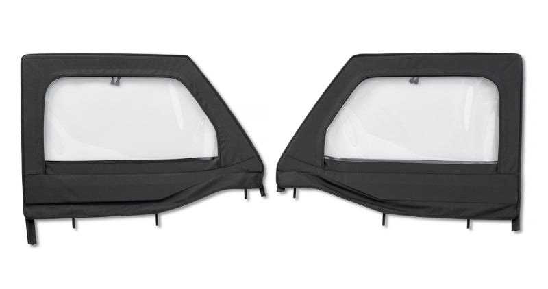 Bestop Element Upper Doors for Jeep Gladiator and Wrangler JL – Front Black Diamond