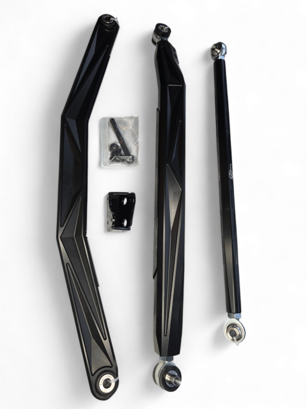 Elektric Offroad 2024+ Can-Am Maverick R High Clearance Radius Rods – Billet Aluminum Upgrade