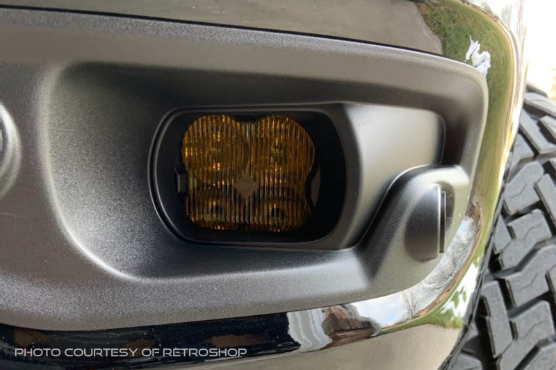 Diode Dynamics SS3 Max Type AS Fog Light Bracket Kit with Amber Backlight, White SAE Fog, Part Number dioDD6993
