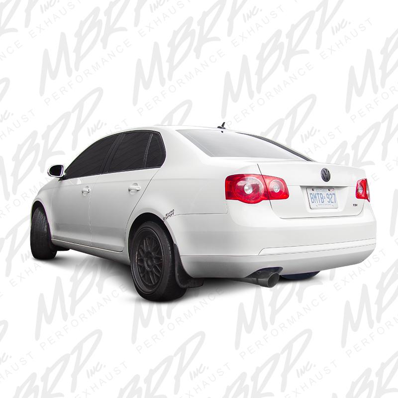 MBRP Armor Plus Cat-Back Exhaust System S4600409 for 2005.5–2006 Volkswagen Jetta 1.9L TDI