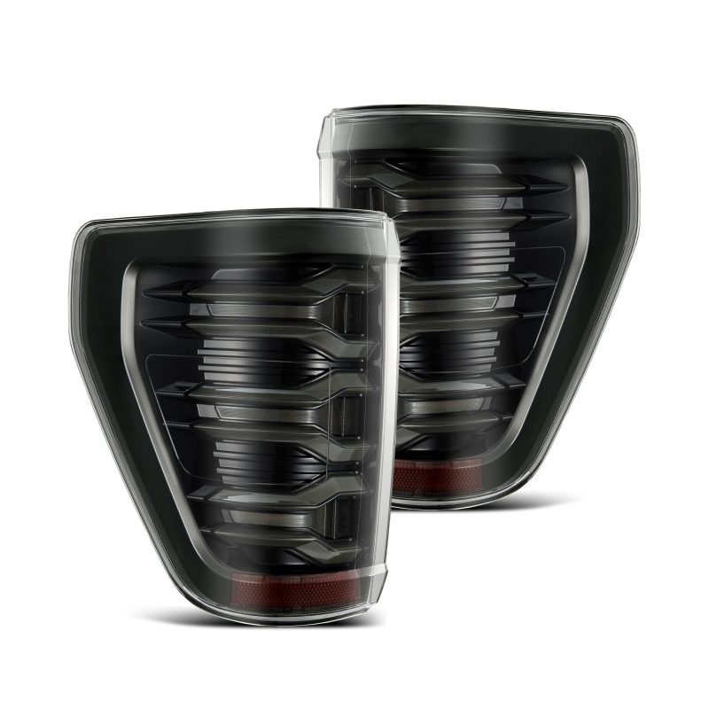 AlphaRex 21-22 Ford F150 LUXX LED Projector Headlights - Alpha-Black