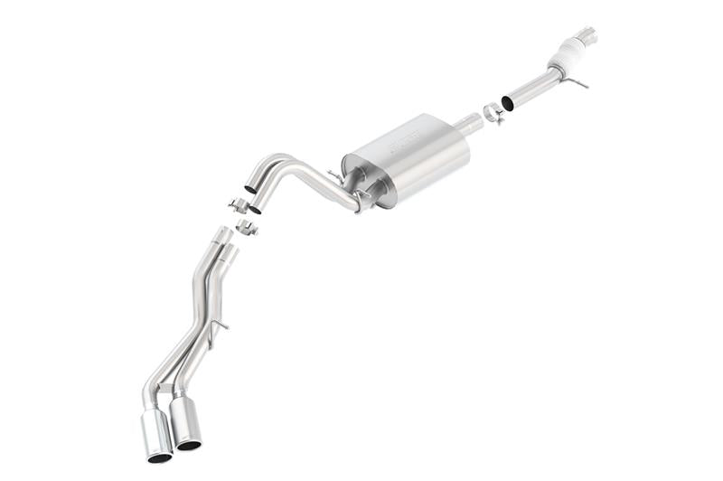 Borla 140557 Touring Cat-Back Exhaust System for 2015-2020 Chevrolet Tahoe and GMC Yukon 5.3L V8