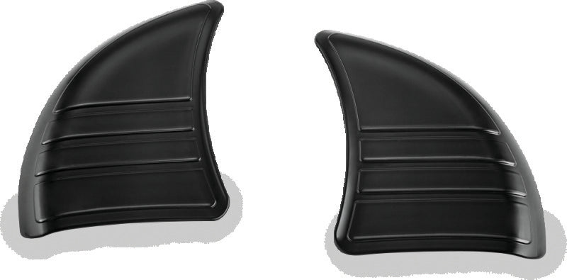 Kuryakyn Tri-Line Inner Fairing Cover Plates Gloss Black - Part KUR6979
