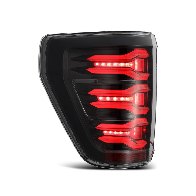 AlphaRex 21-22 Ford F150 LUXX LED Projector Headlights - Alpha-Black