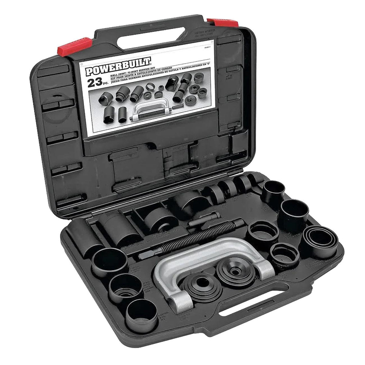 Powerbuilt 23-Piece Ball Joint and U-Joint Service Tool Kit