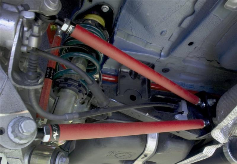 Alta Rear Control Arms for 2002-2012 Mini Cooper, Cooper S, JCW and 2009-2012 Clubman - Red
