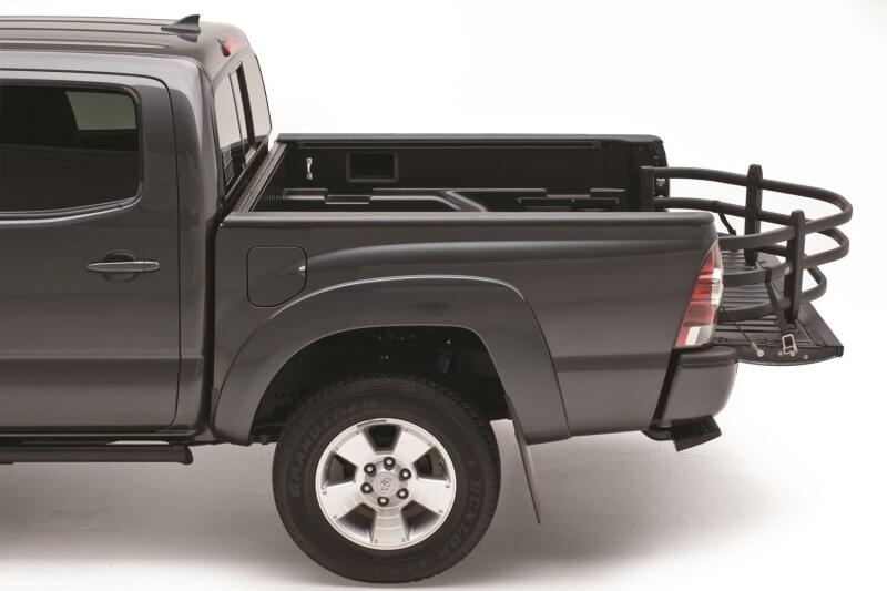 AMP Research BedXtender HD Moto Slant-Back for 2004-2012 Chevy Colorado and GMC Canyon Standard Bed, Black - 74809-01A