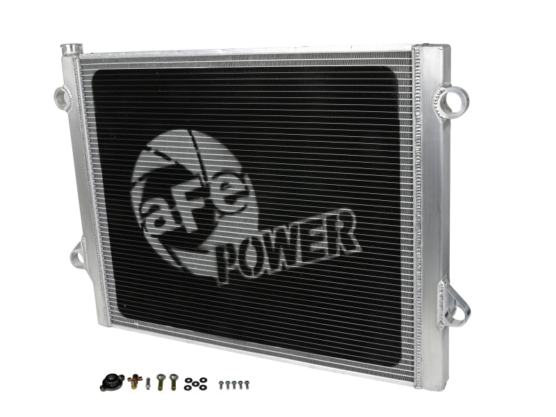 aFe BladeRunner Street Series High-Capacity Aluminum Radiator for 2005-2015 Toyota Tacoma 2.7L L4 and 4.0L V6, Part Number 46-52111