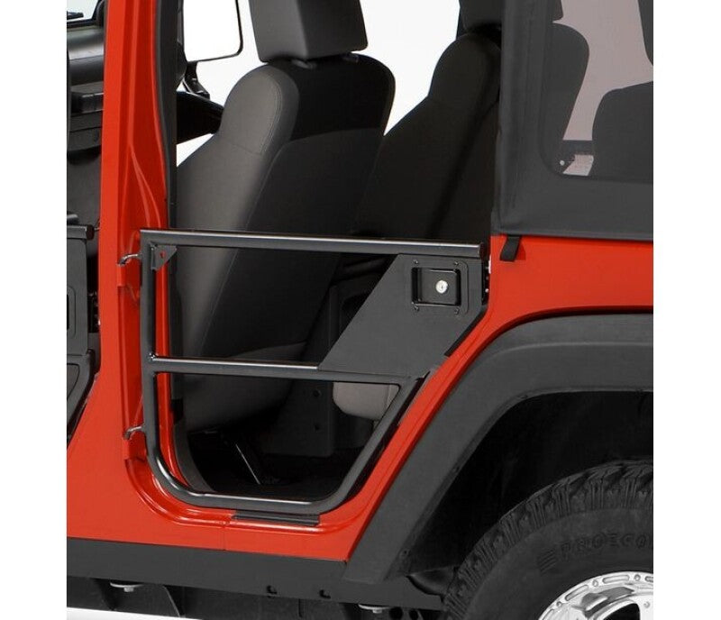 Bestop 07-18 Jeep Wrangler JK 4-Door Element Rear Doors in Matte Black