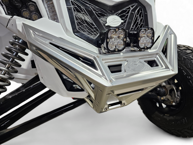 Elektric Offroad 2017+ Can-Am Maverick Billet Front Winch Bumper Anodized Clear