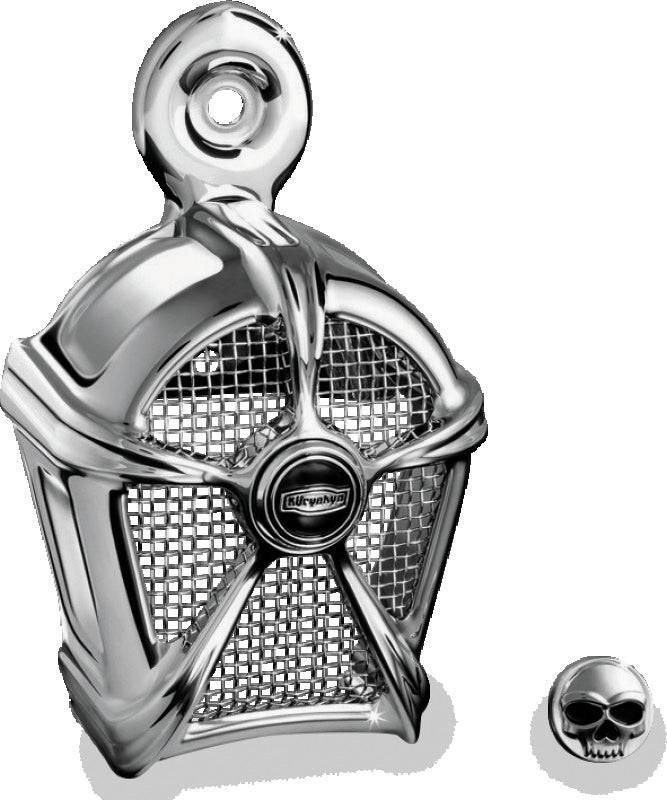 Kuryakyn Mach 2 Horn Cover with Chrome Mesh – Chrome, Part 7295