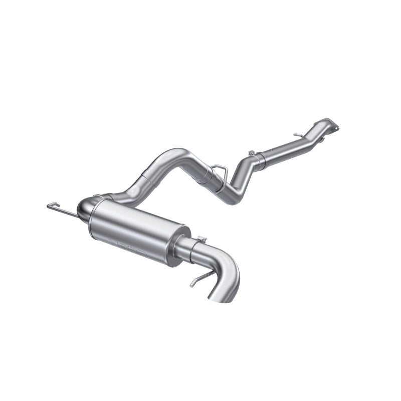MBRP Armor Lite S5237AL Cat-Back Exhaust System for 2021–2023 Ford Bronco 2.3L and 2.7L EcoBoost