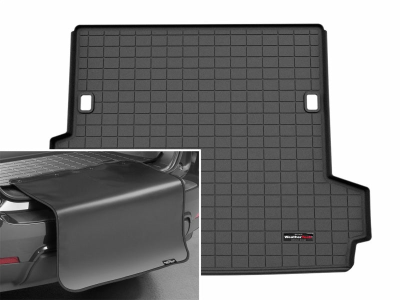 WeatherTech 25-26 Toyota 4Runner Hybrid Trunk Cargo Liner with Bumper Protector – Black