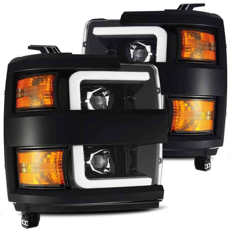 AlphaRex ARX880226 PRO-Series Projector Headlights for 2019 Chevrolet Silverado 2500HD and 3500HD