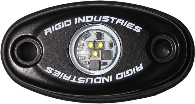 RIGID Industries RIG480043 A-Series LED Accessory Light, Black, Low-Strength Red