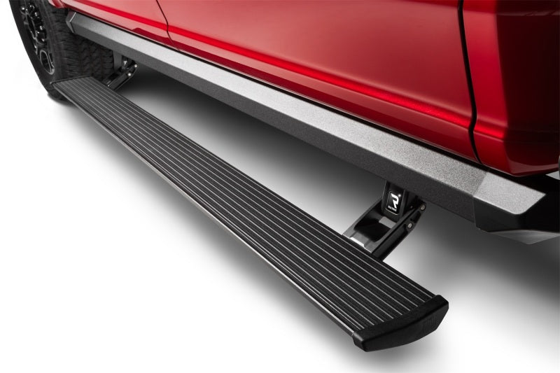 AMP Research PowerStep XL Electric Running Boards, Part Number 77148-01A, for 2013–2017 Ram 2500/3500 Mega Cab