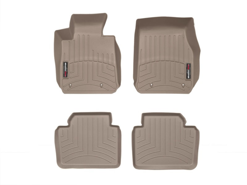 WeatherTech 12+ BMW 3-Series Front and Rear Floorliners - Tan
