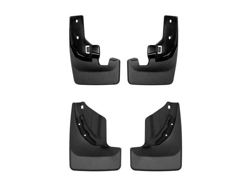 WeatherTech DigitalFit No-Drill MudFlaps for Nissan Rogue 2024-2026, Black