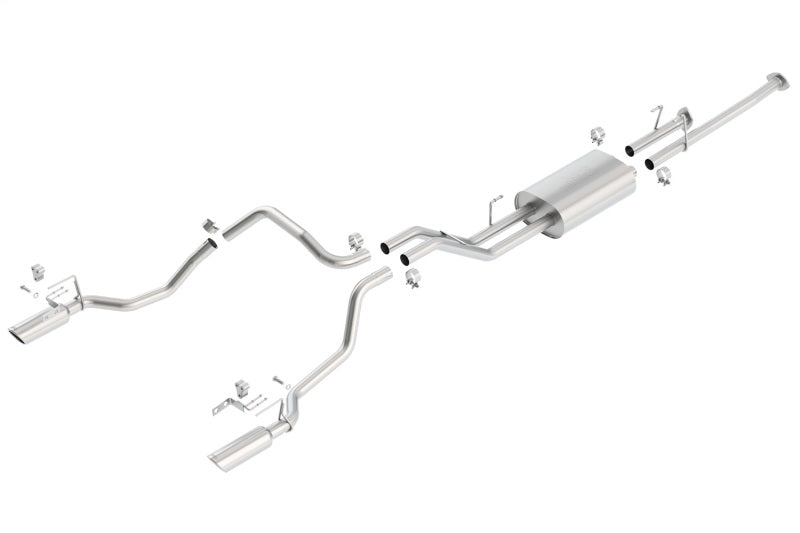 Borla 140333 Touring Cat-Back Exhaust System for 2009-2013 Toyota Tundra 4.6L/5.7L V8