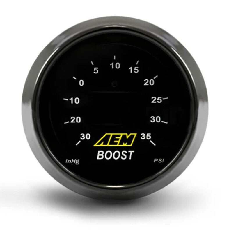 AEM 30-4406 52mm Digital Boost Gauge, -30 to 35 PSI