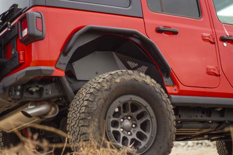 DV8 Offroad Rear Inner Fenders for 2018-2024 Jeep Wrangler JL/JLU - dveINFEND-06RB
