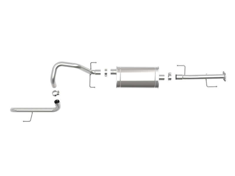 aFe MACH Force-Xp Cat-Back Hi-Tuck Exhaust System, Part Number 49-46041-1, for Toyota 4Runner V6 4.0L