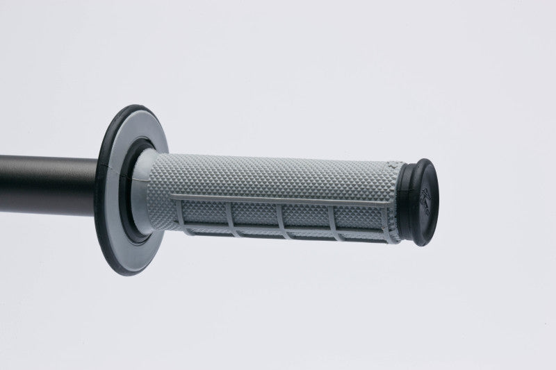 Renthal renG151 MX Dual Compound Grips 1/2 Waffle - Grey/Black