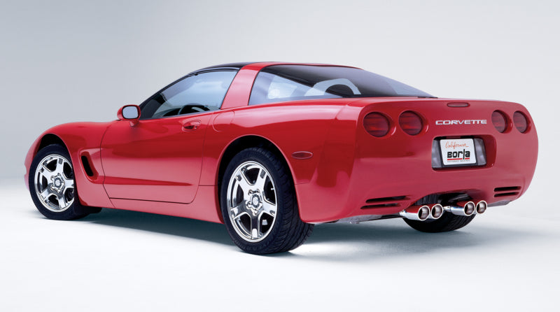 Borla 60087 X-Pipe with Mid-Pipes for 1997-2004 Chevrolet Corvette C5 and C5 Z06 5.7L V8