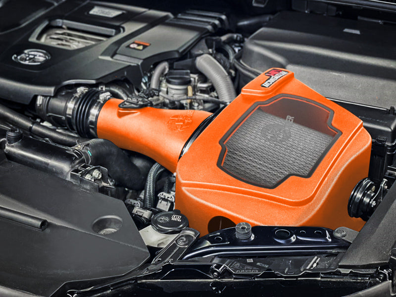 aFe Momentum HD Sealed Cold Air Intake System with Pro DRY S Filter for Toyota Land Cruiser J300 3.3L V6 Diesel, Part 50-70098DN