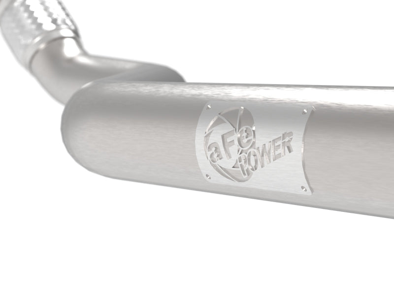 aFe POWER MACH Force-Xp Front Resonator Delete Pipe for 2009–2016 Audi A4/A5 B8 2.0L Turbo, 3-Inch 304 Stainless Steel