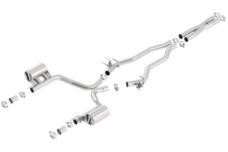 Borla 140678 ATAK Cat-Back Exhaust System for 2015-2022 Dodge Challenger SRT, 392 HEMI and Scat Pack 6.4L V8