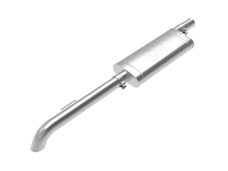 aFe ROCK BASHER 3-Inch 409 Stainless Steel Cat-Back Hi-Tuck Exhaust System, Part Number 49-48082, for 2020-2026 Jeep Gladiator JT 3.6L V6