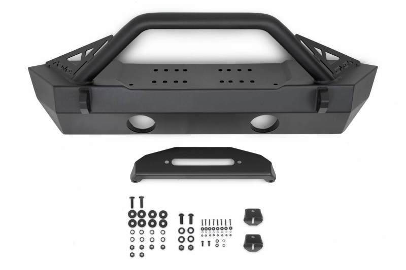 DV8 Offroad FS-15 Series Front Bumper for 2007-2025 Jeep Wrangler JK, JKU, JL, JLU and Gladiator JT