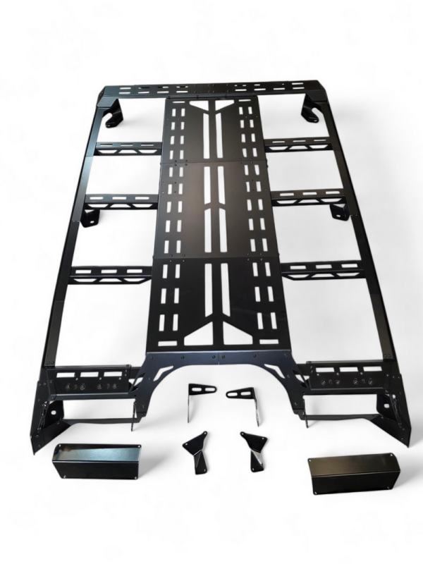 Elektric Off Road 2024+ Can-Am Maverick R Max Roof Rack with Integrated Lighting and Multiple Mounting Points