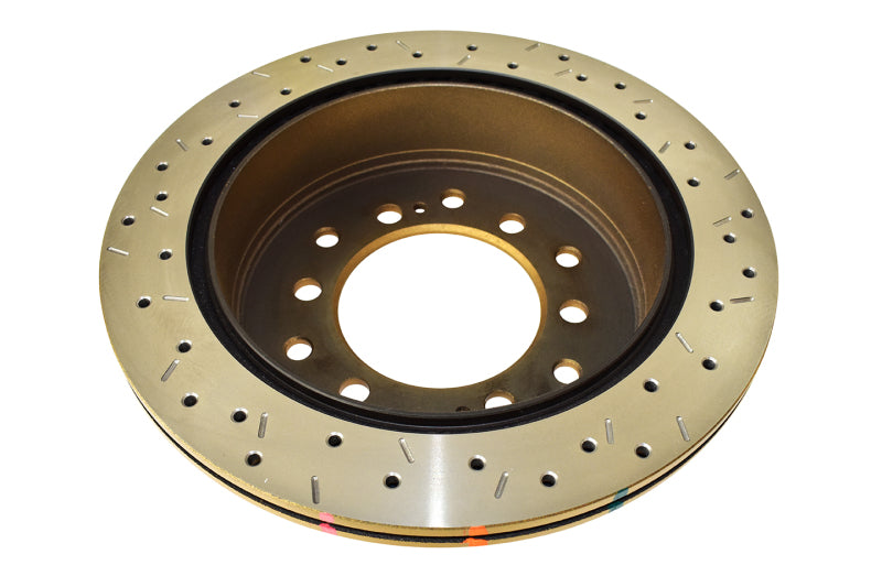 DBA DBA4793XS 4000 Series XS Rear Drilled and Slotted Brake Rotor for Toyota Land Cruiser