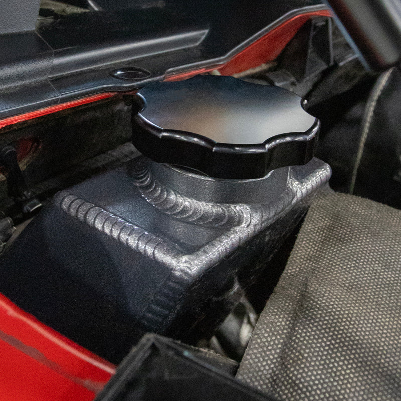 Wehrli 10-12 Cummins 6.7L Coolant Tank (OEM Placement) - Gloss Black