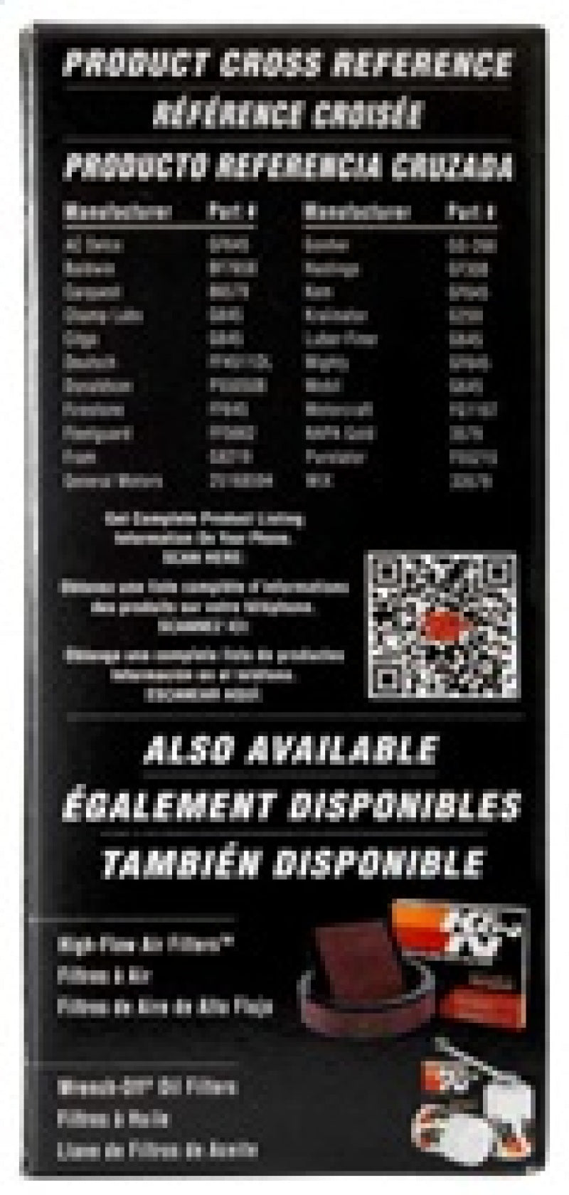 K&N Engineering PF-2500 Performance Fuel Filter