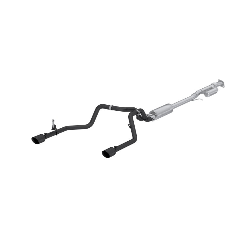 MBRP S5021BLK Armor BLK 3-Inch Cat-Back Exhaust System for 2019–2021 Chevrolet Silverado 1500 and GMC Sierra 1500