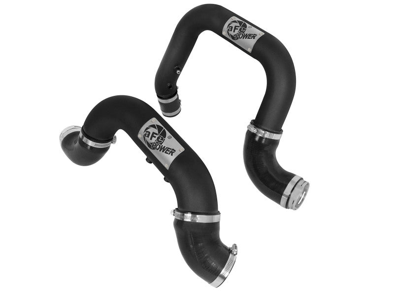 aFe BladeRunner Intercooler Tube Kit, 2.5-Inch Hot Side and 3-Inch Cold Side, Black, GM Colorado/Canyon 2.8L Diesel, Part Number 46-20264-B