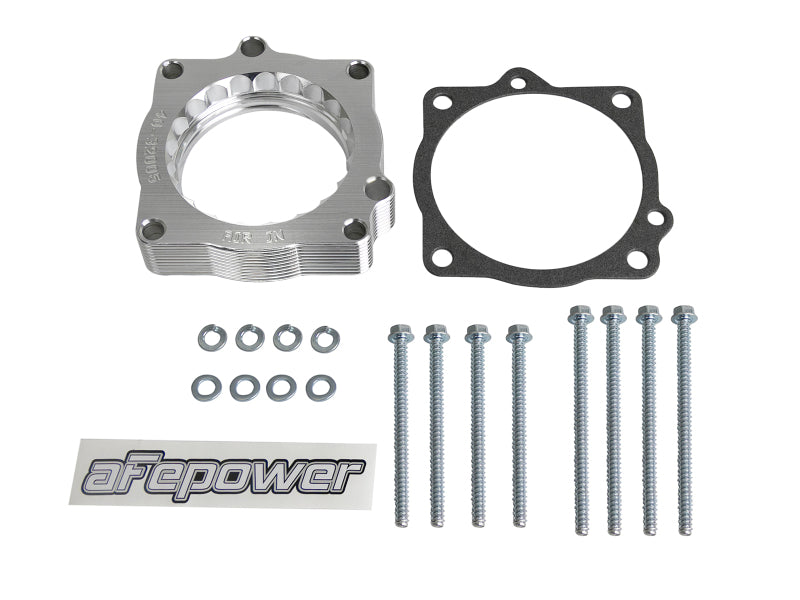 aFe Silver Bullet Throttle Body Spacer Kit for Dodge and RAM 5.7L HEMI V8, Part 46-32005