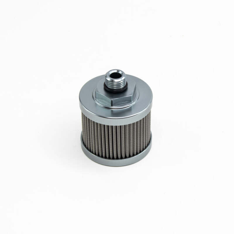 DeatschWerks DWK8-01-06100 Stainless Steel 6AN 100-Micron Universal Fuel Pump Pre-Filter