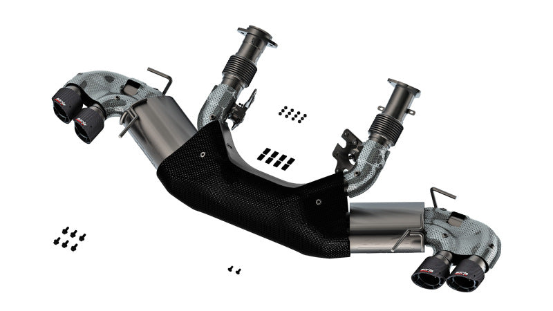 Borla 140841CF ATAK Cat-Back Exhaust System for 2020-2026 Chevrolet Corvette C8 6.2L V8 Without NPP