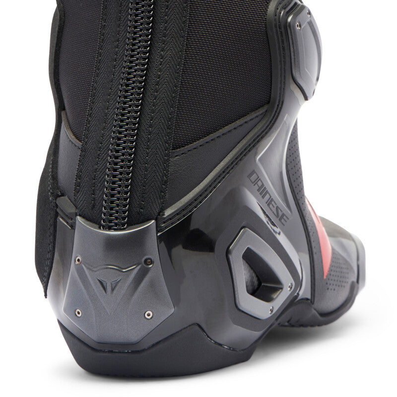 Dainese Axial 2 Air Boots Black/Black/Red Fluorescent Size - 44